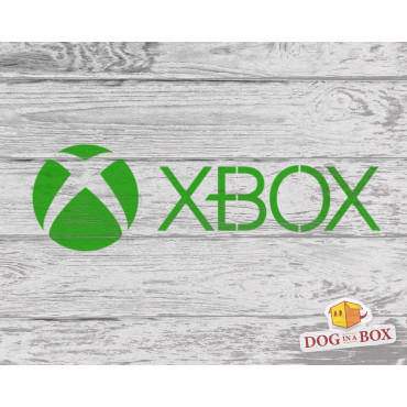 X Box Logo Schablone Nr. 1 – Videospiel Schablone zum Malen auf Holz, Wänden und Stoffen