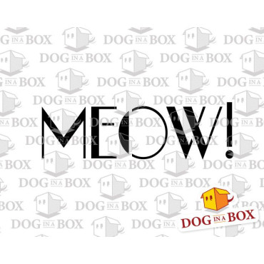 Stencil Meow - Stencil riutilizzabile per gatti per insegne in legno, decorazioni murali e tessuto