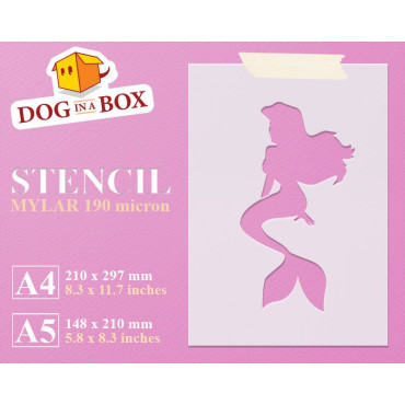 Pochoir sirène n.1 -...