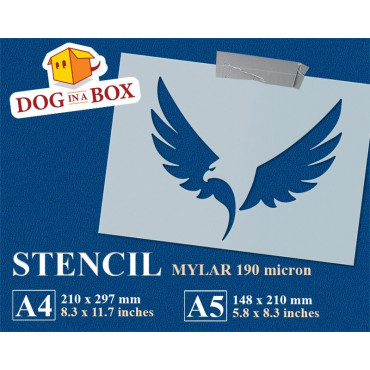 Stencil Eagle n.3 - Stencil...