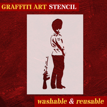 British Guard stencil n.1 -...