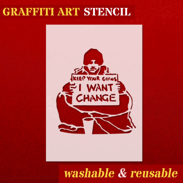 Stencil senzatetto n. 1 -...