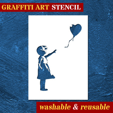 Stencil Ragazza con...