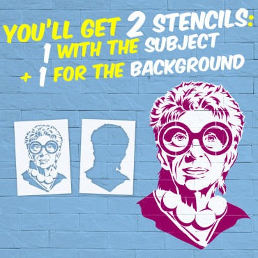 Custom Stencil from picture - Get your photo turned into a stencil