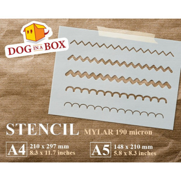 Stencil modello n.13 -...