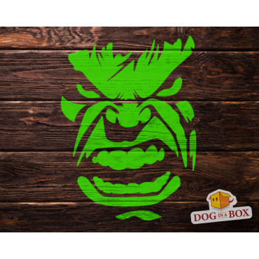 Hulk stencil n.2 - Marvel Avengers Reusable movies and comics stencil. Geek and nerd stencil.