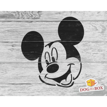 Mickey Mouse stencil n.9 - Disney Cartoon stencil for nursery decoration
