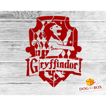 Gryffindor emblem stencil n.1 - Harry Potter reusable stencil for painting