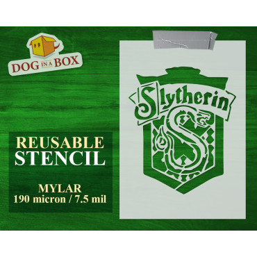 Slytherin crest stencil n.1...