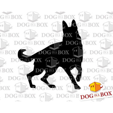 Dog stencil n.11- Reusable German Shepherd stencil for wood signs, wall decor and fabric