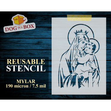 Stencil Madonna del Monte...