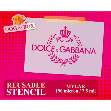 D&G logo Schablone Nr. 2 –...