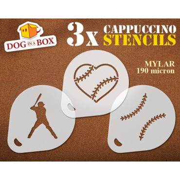 Pochoirs de baseball (lot...