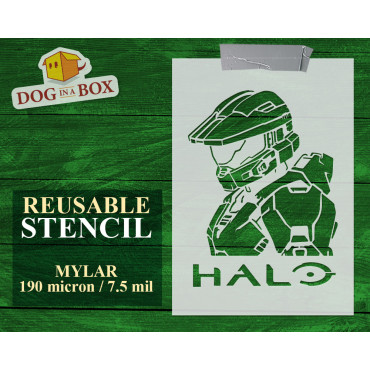 Halo stencil n.1 - Master...