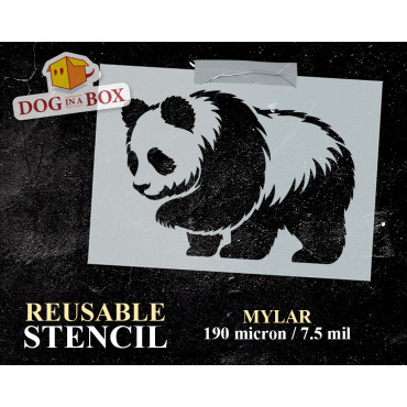 Stencil Panda n.3 - Stencil...