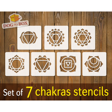 Chakra stencils - 7...