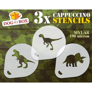 Stencil dinosauri n. 1 (set...