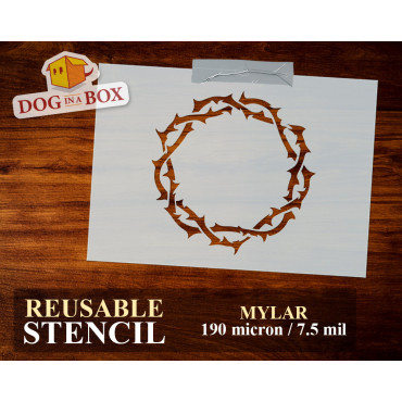 Stencil corona di spine -...