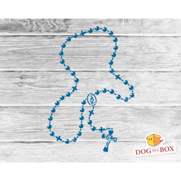 Rosary stencil n.1 - Reusable Christian stencil, Catholic stencil for any surface