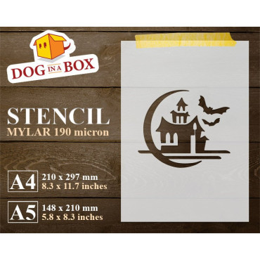 Stencil casa infestata -...