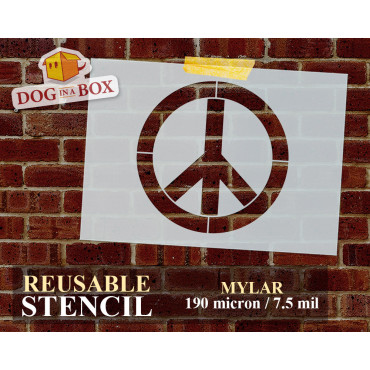 Peace stencil n.3 -...