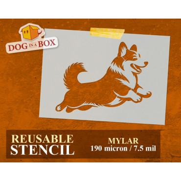 Stencil corgi n. 1 -...