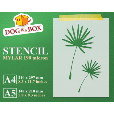 Blattschablone n.6 -...