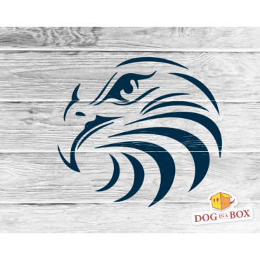 Eagle stencil n.10 - Reusable eagle stencil for wood signs, walls or fabrics.